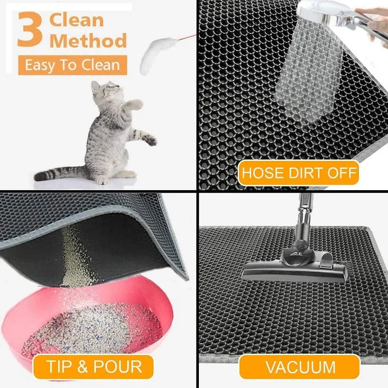 Tapis de litière pour chat - StopLitière