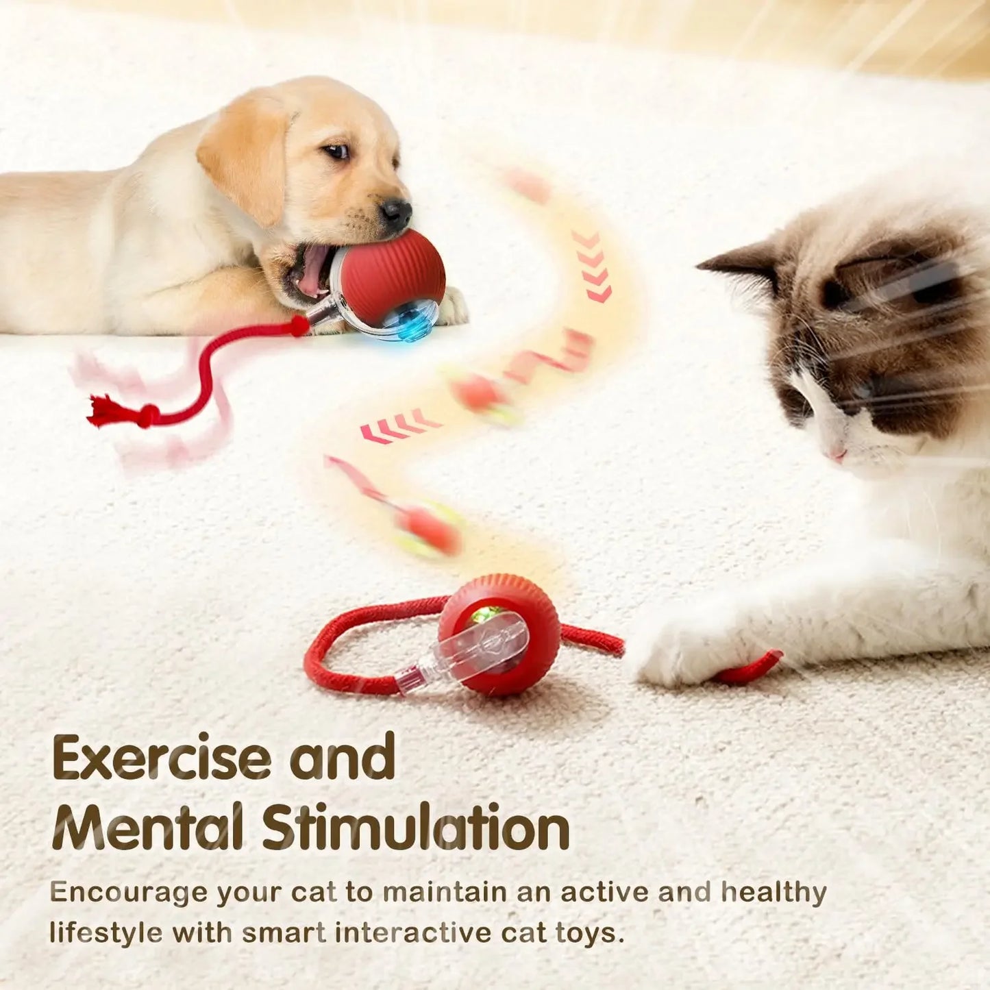 Balle interactive CatBall