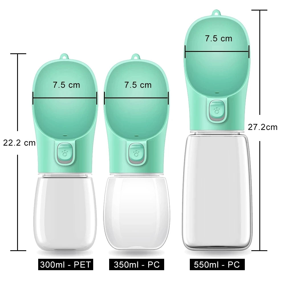 Bouteille d'eau portable pour chiens - AquaWaf